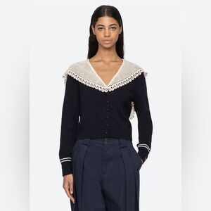 Sea New York Marie Cardigan features by Vogue